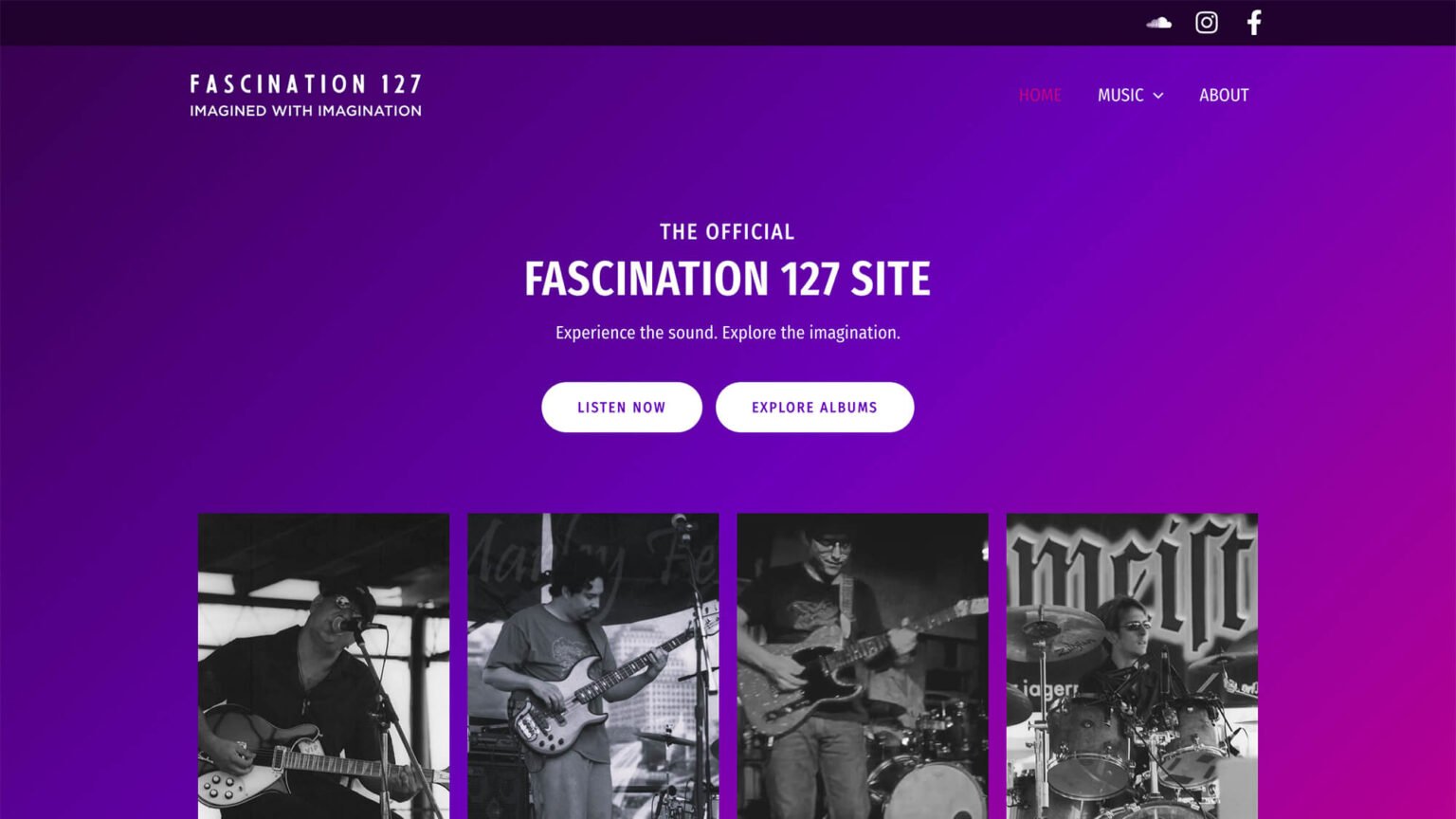 Website launch of the fascination127.com website