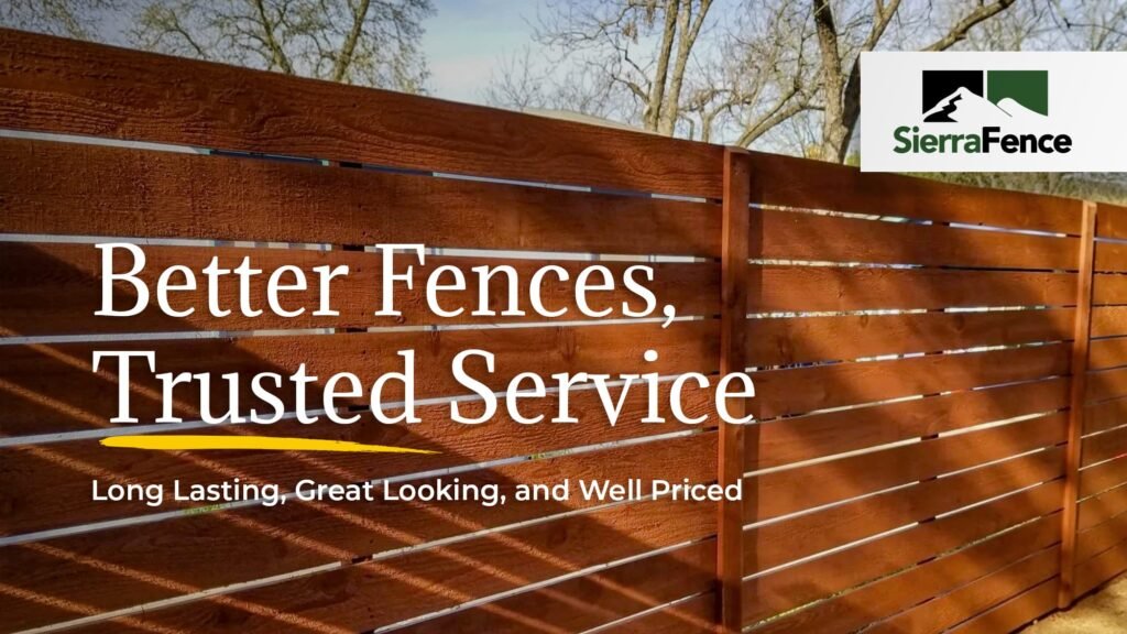 Sierra Fence website redesign highlighting custom WordPress development for a Texas fencing company