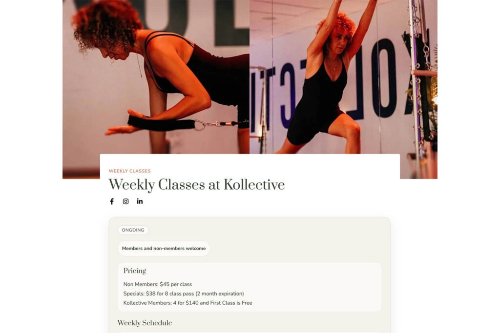 Custom WordPress event fields displaying structured dates, details, and metadata for easy content management